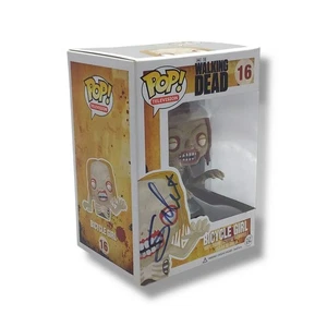Funko POP! - Figura Vinilo Firmada Niña Bicicleta (#16) | The Walking Dead - Imagen 1 de 4