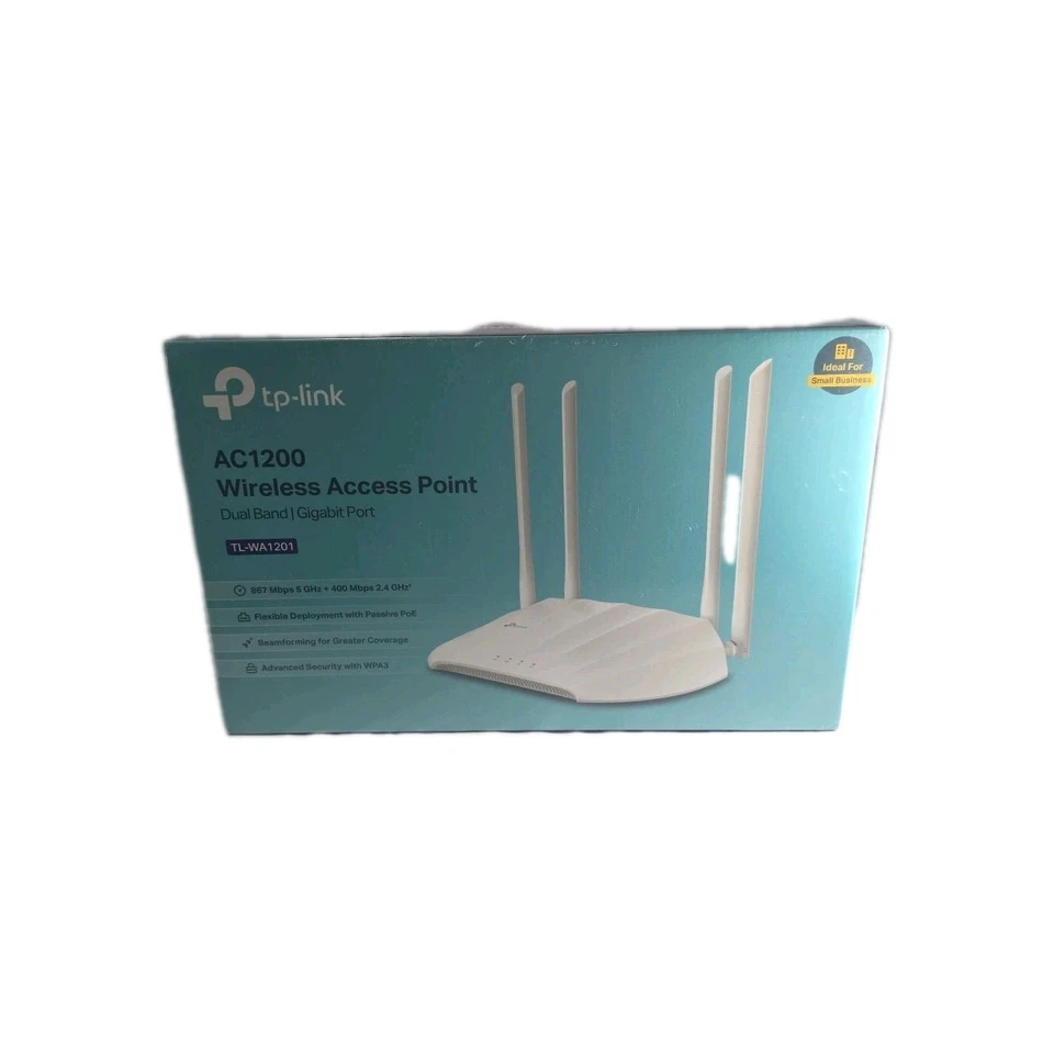 TP-Link AC1200 Wireless Gigabit Access Point Desktop Wi-Fi Bridge  (TL-WA1201) - Image 1 of 4