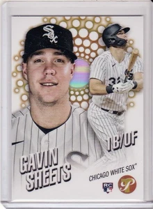 Gavin Sheets 2022 Topps Pristine Fresh Faces Gold Refractor 04/50 - Picture 1 of 2