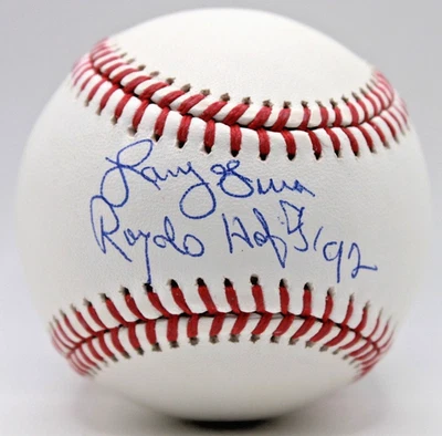 Larry Gura Signed Rawlings OMLB Baseball "Royals HOF 92" - Beckett - Image 1 of 2