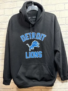 NFL Team Apparel Detroit Lions Hoodie Sweatshirt Men’s 2 XLarge - Picture 1 of 6