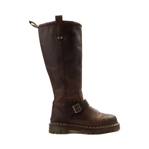 Neu im Karton * Damen * Dr. Martens Anistone kniehohe Biker-Stiefel ** 5-11 * braun * Doc Martens - Bild 1 von 5
