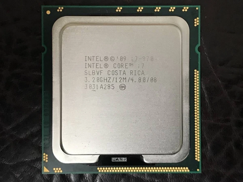 Intel Core i7-970 SLBVF 3.20 GHz 6 Core 12MB LGA 1366 Desktop Processor CPU 130W - Image 1 of 1