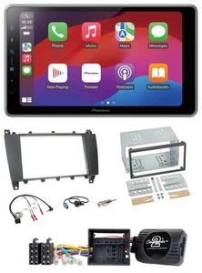 Pioneer Lenkrad USB DAB Bluetooth 2DIN Autoradio für Mercedes C 2007-2007 - Bild 1 von 13