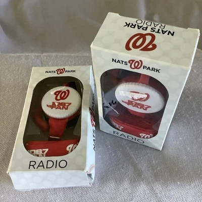 WASHINGTON NATIONALS - RADIO FM 106.7 THE FAN con CORDÓN - NUEVO EN LA CAJA 🌸⚾🌸⚾ Foto 1 de 4