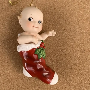 Calza ornamentale porcellana Danbury Kewpie Jesco come nuova 4" - Foto 1 di 2
