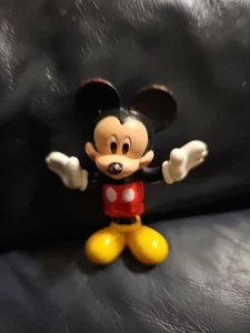 Mickey Mouse Clubhouse 3" Mickey Mouse Figur 2013 LACKABNUTZUNG - Bild 1 von 11