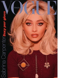 VOGUE ITALIA COVER SABRINA CARPENTER OKTOBER 2025 - Bild 1 von 2
