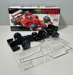 TAMIYA 58288 1/10 R/C Assembled, used F201 chassis w/ unused FERRARI F2001 body - Picture 1 of 21