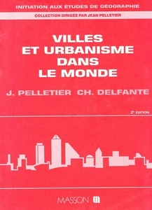 VILLES ET URBANISME DANS LE MONDE PELLETIER DELFANTE + PARIS POSTER GUIDE - Picture 1 of 1