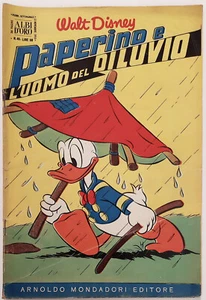 ALBI D'ORO n. 45 del 13.11.1955. PAPERINO E L'UOMO DEL DILUVIO. Originale - Foto 1 di 4
