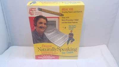 DRAGON Naturally Speaking for Teens! Continuous Speech Recognition Windows 95/98 - Image 1 of 4