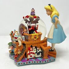 Alice in Wonderland 50th Anniversary Musical Snowglobe "Alice's Trial" No Music