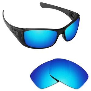 Hawkry Polycarbonate Replacement Lenses for-Oakley Hijinx Sunglass - Ice Blue - Picture 1 of 3