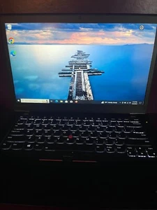 Lenovo ThinkPad Win 10 Pro 14" Laptop i5 6th Gen 128GB SSD 8GB Backlit Keyboard - Picture 1 of 11
