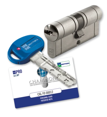 CILINDRO EUROPEO MOTTURA CP4 CHAMPIONS PRO CON SISTEMA ARMO - RIARMO 1+3+1