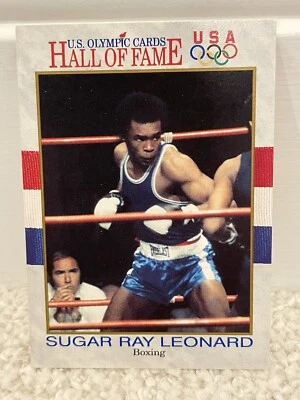 1991 Impel U.S. Olympic Hall of Fame #29 Sugar Ray Leonard - Image 1 of 2