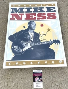 DISTORSIONE SOCIALE Mike Ness FIRMATO + INCORNICIATO 18x24 Merch Poster JSA COA - Foto 1 di 2