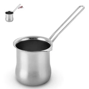 Calentador de café de acero inoxidable cocina alpina, 22 oz con mango colgante ergonómico - Imagen 1 de 7