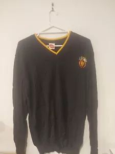 AFL Brisbane Lions Lightweight Knit Sweater Jumper Mens Size Large - Football - Picture 1 of 5