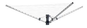 WENKO Wand Wäsche Spinne Aluminium Trockner Balkon Terrasse Outdoor Halterung - Bild 1 von 10