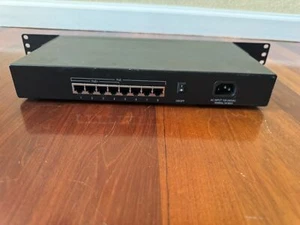 Pakedge SE-8P 8 Port Unmanaged Gigabit Network Switch w/8 PoE 4 PoE+ Ports - Picture 1 of 5