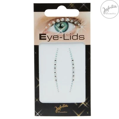 Jofrika Cosmetics Crystal Eye Lids Glitzersteine Make Up Selbstklebend