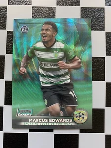 2022-23 Topps Stadium Club Chrome RC Marcus Edwards Aqua /275 Sporting CP - Bild 1 von 2