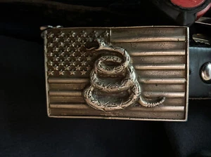 Hebilla de cinturón Dont Tread On Me de Chris Levatino  - Imagen 1 de 14