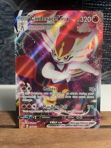 Cinderace VMAX 036/192 Swsh02: Rebel Clash Holo - Picture 1 of 2