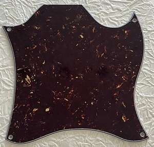 New Great-For Gibson SG Blank Full Face Style Guitar Pickguard Brown Tortoise - Picture 1 of 5