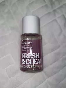 victorias secret fresh and clean pink body mist, barely used, bought for $10!! - Picture 1 of 3