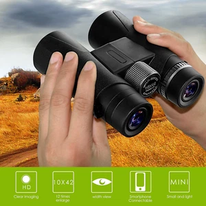 10X42 Binoculars High Power Large View Waterproof Lightweight Bird Watching S... - Picture 1 of 1