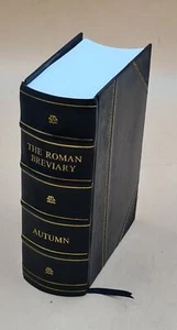 The Roman breviary Reformed by order of the Vol-4, (Autumn) 1908 [Leather Bound] - Picture 1 of 5