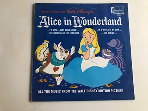 Walt Disney Disneyland Records LP  Vinyl Album Alice In Wonderland 1968 DQ-1208 - Picture 1 of 3