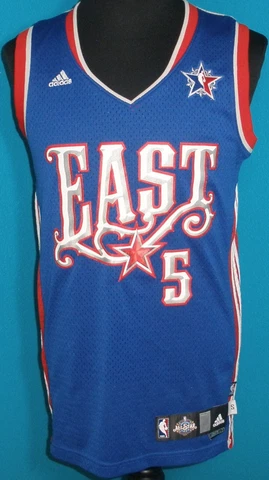 Men's Small Adidas NBA Boston Celtics #5 Kevin Garnett East All Star 2008 Jersey Cover
