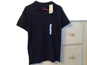 Blue Polo School Uniform Short Sleeve Shirt Cat & Jack Juniors Size XXL NEW - Picture 1 of 6