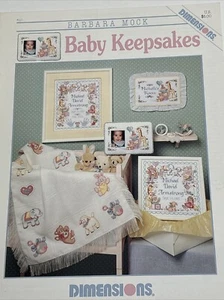Dimensions Baby Keepsakes by Barbara Mock Cross Stitch Pattern - Picture 1 of 8
