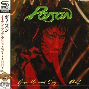 POISON - Open Up And Say ... Ahh! - Japan Jewel Case SHM CD - UICY-25534  - Picture 1 of 1
