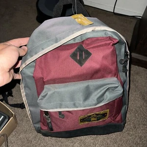 RARE Hello Kitty Vintage Backpack 1996 Sanrio Brand W Tag Red Authentic Read - Picture 1 of 4