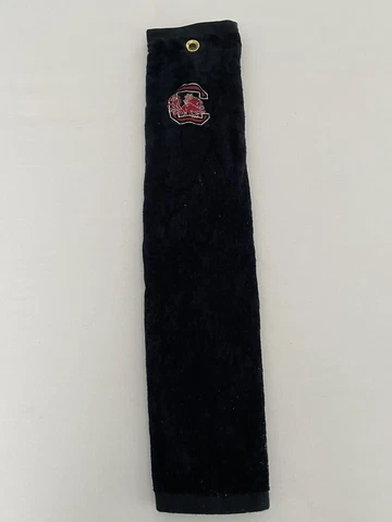 University of South Carolina Gamecocks Golf Towel Black (25 inches) 0922 Cover