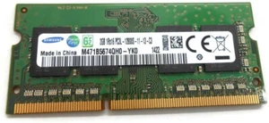 Samsung 2GB 1Rx16 PC3L-12800S Laptop Memory RAM M471B5674QH0-YK0 - Picture 1 of 3