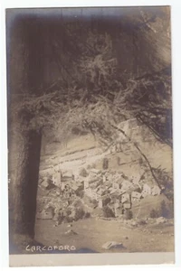 CARCOFORO Valsesia panorama Vercelli RARA cartolina VIAGGIATA 1906 - Foto 1 di 2