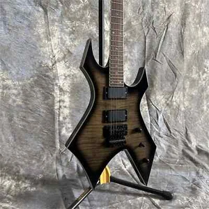 Hochwertige 6 Saiten Extreme E-Gitarre 2H Tonabnehmer Solid Body Transparent - Bild 1 von 6