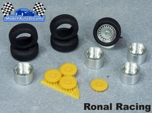 FELGEN  Felgensatz Umbau Zubehör Ronal Racing L-metallfelge Räder Radsatz 1:43 - Bild 1 von 5