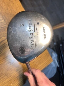 Callaway Great Big Bertha II 3 Fairway Wood Left Hand Light Flex Graphite Shaft - Picture 1 of 11