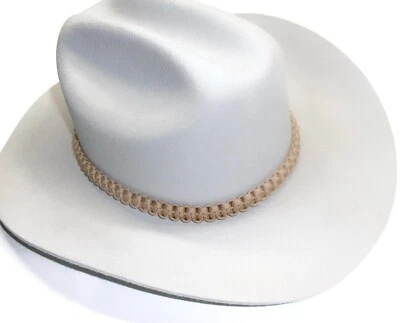 RedVex Cobra Paracord Sombrero Banda - Banda Sombrero Vaquero - Elige tu color Foto 1 de 4