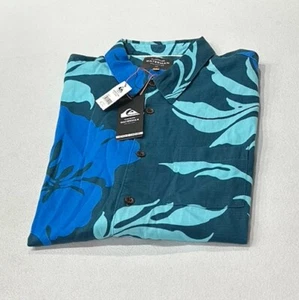 Quiksilver Men's Regular Fit Ultimate Comfort Shirt, Mix Blue, Size S - Picture 1 of 3