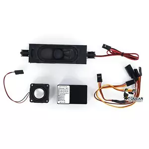 Ricambi Sound System per Bulldozer Radiocomando Idraulico 1/14 RC 1/12 1/10 Dozer - Foto 1 di 11