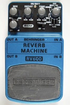 Behringer RV600 Reverb Guitar Effect Pedal - Image 1 of 4